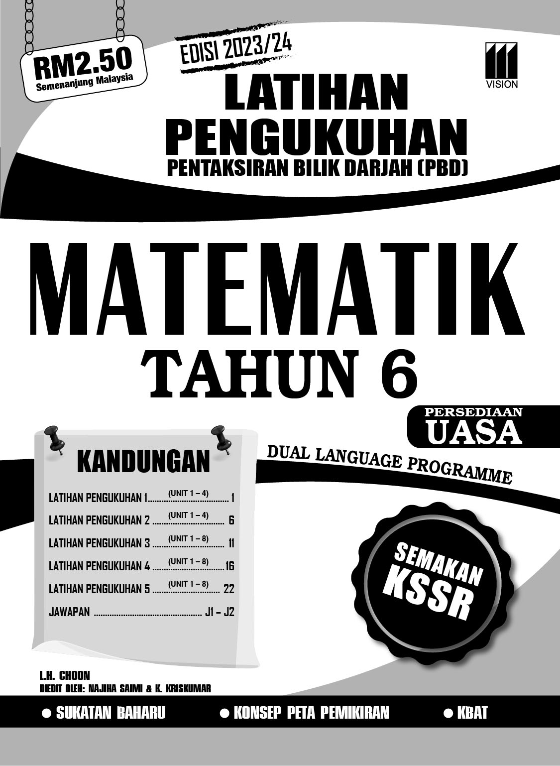 Latihan Pengukuhan Edisi 2023/24 UASA Matematik Tahun 6 – Pustaka